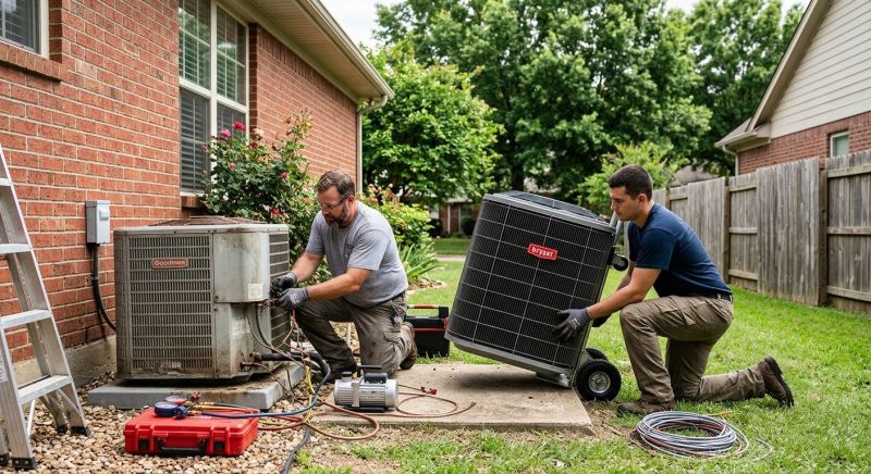 Central Air Unit Replacement in Columbus, OH
