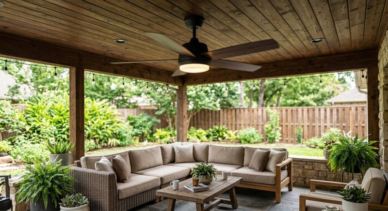 Porch Fan Installation in Littleton, CO